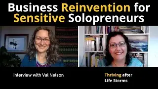 Business Reinvention for Sensitive Solopreneurs: Interview with Val Nelson