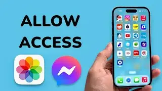 How To Allow Messenger Access To Photos?