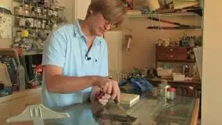 Applying Ink to Wood Block for Relief Printing