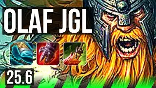 OLAF vs LEE SIN (JGL) | EUW Master | 25.6