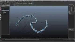 Maya Tutorial: Making Rope, cables or tubes