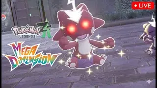 🚨LIVE! Shiny Hunting ALPHAS in Pokemon Legends Z-A: Mega Dimensions DLC✨🍩