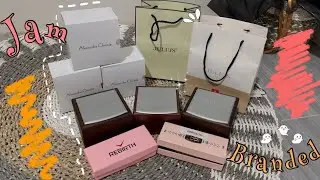 SHOPEE HAUL JAM TANGAN BRAND ALEXANDRE CHRISTIE / JULIUS / DLL !!! CAKEP BANGETTT