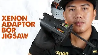 REVIEW & TEST XENON JIGSAW DRILL CONVERTER ADAPTOR MESIN BOR RECIPROCATING SAW