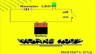 How to make simple electric circuit at home Using resistor.