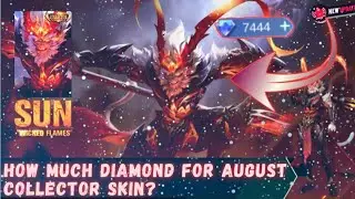 HOW MUCH DIAMONDS FOR SUN COLLECTOR SKIN 