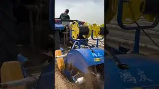 Hong You Ridging Machine Double ridge soil spraying type ridge peritoneal machine