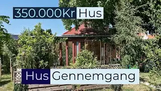 350.000kr Udlejningsbolig - Gennemgang af huset før renovering.
