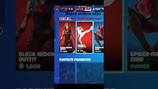 The black widow skin is back after 1668 days ago #fortnite #gaming #foryou #shorts #fortniteclips ￼￼