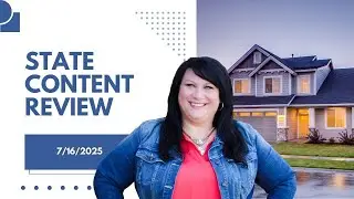 July 16, 2025 State Content Review