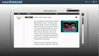 Pokemon Black/White - GL - Munna C-gear Password/Code