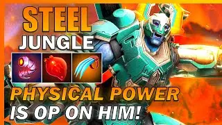 Full tank Steel? Nah, build PHYSICAL POWER to CARRY IN JUNGLE! - Predecessor Gameplay
