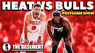 Miami Heat at Chicago Bulls Postgame Show | The Basement Sports Network