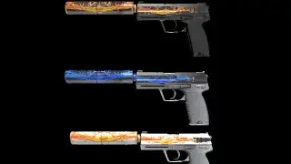 3 USP-S Skins I Made(Links to workshop in desc.)| CS:GO