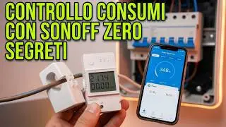 Misurare i Consumi Elettrici di Casa Con Pow Ring Sonoff Anche da Telefono