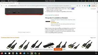 Amazon Computer Laptop Accessories Lenovo USA Lenovo ThinkPad USB-C Dock Gen 2 umair Tech 1