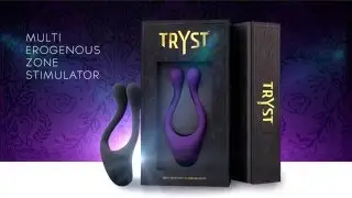 TRYST&trade; Rechargeable Vibe Presented by Forbidden Apple
