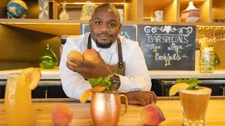 Taste of Georgia: Peach Mocktails from Levy Restaurants