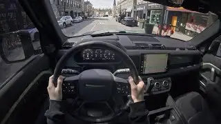 Chill Cruise: 2024 Land Rover Defender 90 X-Dynamic SE POV Drive 4K