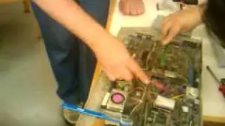 Cleaning a dusted Atari Falcon 030 computer... on 5th OFAM