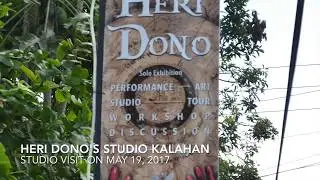 Jogja 2017 - Heri Dono Studio Visit