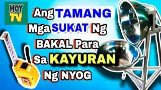SUKAT NG BAKAL PARA SA STAND NG KAYURAN NG NYOG .