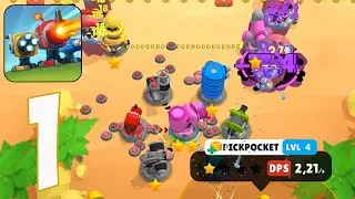 Auto Defense - Gameplay Walkthrough part 1(iOS, Android)