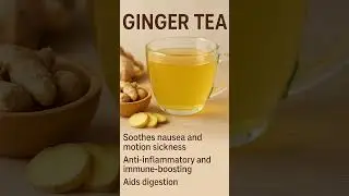 🌿 Ginger Tea Benefits | Natural Healing in a Cup 🫖