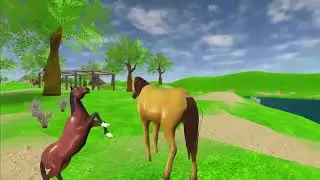 Wild Horse Simulator 3D Games|| Android Gameplay