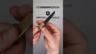 Fox Vulpis FX VP130 OTB Black Idroglader M390, Brass, pocket knife