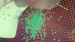 💎 Sticky Squishy Gems ASMR 🍫✨ Close-Up Sounds with Crunchy Biscuit & Paw Touch 🐾
