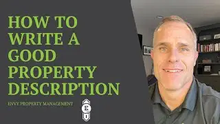 How To Write A Good Property Listing