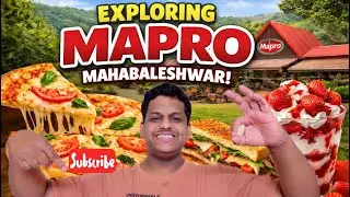MAPRO Mahabaleshwar Vlog | Famous Pizza & Strawberry Cream Must Try #mahableshwar #vlog g