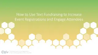 How to Use Text Fundraising to Increase Event Registrations and Engage Attendees