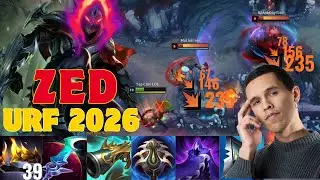 🔥 Zed URF 2026 – nơi mà Zed bá đạo nhất trong LMHT 2026🔥