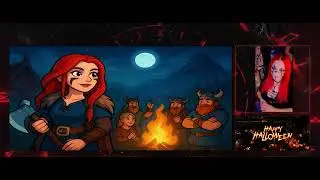 История о макияже викингов на Хэллоуин для игры Vikings: War of Clans