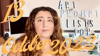 Нужен арт-челлендж на октябрь 2022 года? Вот 13.