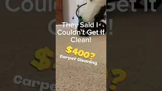 $400 Carpet Cleaning #carpetcleaning #entrepreneur #shorts