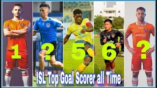 ISL Top Goal Scorer Player all Time[2020].
