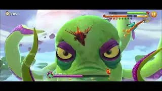 Hungry Dragon boss Octoni .using Blaze and Dante and Jawfrey