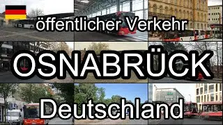 Osnabrück, Deutschland. öffentlicher Verkehr