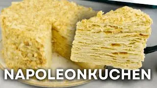Napoleon Kuchen Rezept: Der Leckerste Hausgemachte Napoleon mit Vanillecreme!