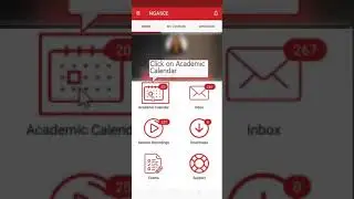 Steps to View NMIMS Live Lectures using Mobile App