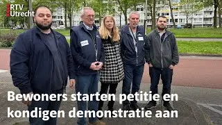 Bewoners zien niets in de plannen voor Overvecht: 'de wijk gaat op slot' | RTV Utrecht