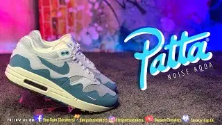 Patta x Nike Air Max 1 &ldquo;NOISE AQUA&rdquo; DETAILED LOOK & ON-FOOT