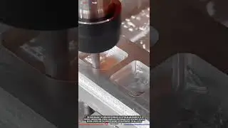 Innovation Technology CNC Milling Machine: High-Precision Square Hole Manufacturing #tech