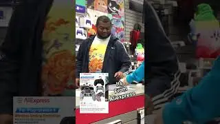 Попытка продать поддельный контроллер PS5 в GameStop