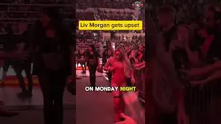 Liv Morgan gets emotional after losing to Kairi Sane 😢 #wwe