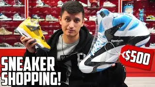 I found the BIGGEST Sneakers Ever Sneaker Shopping in San Diego!