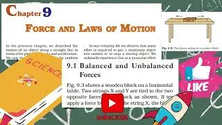 Class 9th science Force and Laws of Motion | Part 2